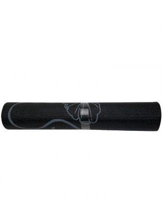 Στρώμα γυμναστικής yoga mat 1.70 μ., 6mm, μαύρο