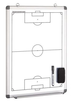 Μαγνητικός πίνακας τακτικής ποδοσφαίρου 60 x 45 cm λευκός