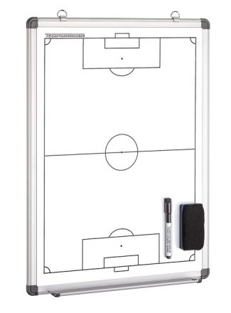 Μαγνητικός πίνακας τακτικής ποδοσφαίρου 60 x 45 cm λευκός