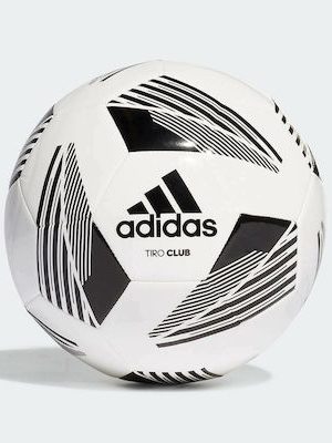 Adidas Tiro Club Μπάλα Ποδοσφαίρου Λευκή FS0367