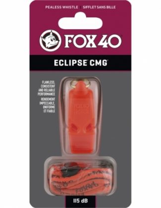 Σφυρίχτρα FOX40 Eclipse CMG Πορτοκαλί με Κορδόνι