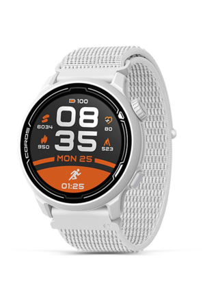 Coros Pace 2 42mm Αδιάβροχο Smartwatch με Παλμογράφο (Λευκό / Nylon)