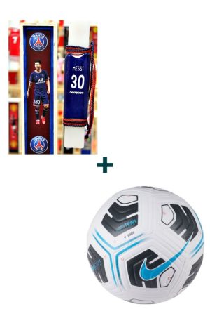 Λαμπάδα Μέσι (φανέλα) + μπάλα Nike Academy ποδοσφαίρου μπλε