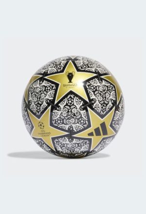 Adidas UCL Club Istanbul Μπάλα Ποδοσφαίρου Ασπρόμαυρη- Χρυσή