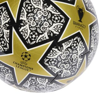 Adidas UCL Club Istanbul Μπάλα Ποδοσφαίρου Ασπρόμαυρη- Χρυσή