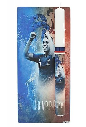 Πασχαλινή Λαμπάδα με Καδράκι Mbappe