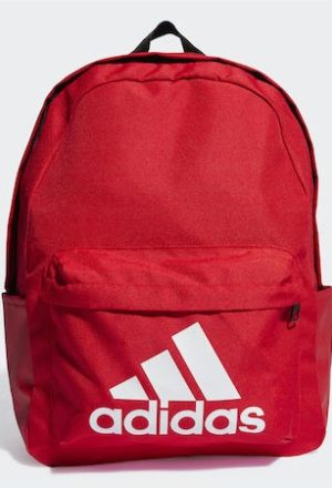 Adidas Classic Big Logo Υφασμάτινο Σακίδιο Πλάτης Κόκκινο 27.5lt