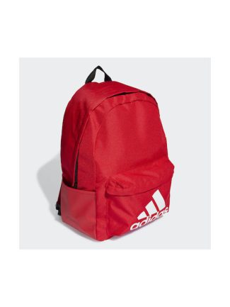 Adidas Classic Big Logo Υφασμάτινο Σακίδιο Πλάτης Κόκκινο 27.5lt