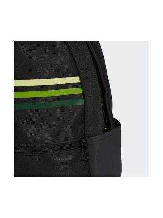 Adidas Classic Horizontal 3-Stripes Ανδρικό Υφασμάτινο Σακίδιο Πλάτης Μαύρο 27.75lt