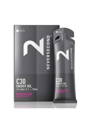 Neversecond C30 Energy Gel, Passion Fruit, Κουτί 12 τεμαχίων 60ml