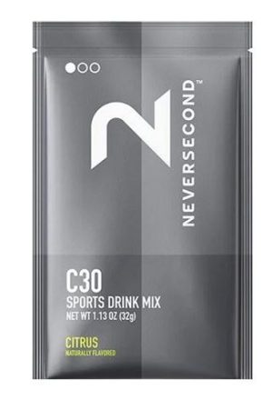 Neversecond C30 Sports Drink Mix, Citrus, 32g Sachet