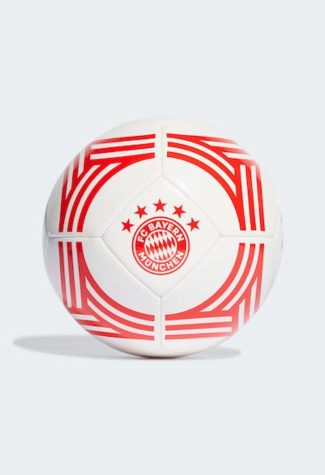Adidas FC Bayern Home Μπάλα Ποδοσφαίρου Λευκή