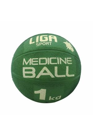 Liga Sport Μπάλα Medicine 1kg σε Πράσινο Χρώμα