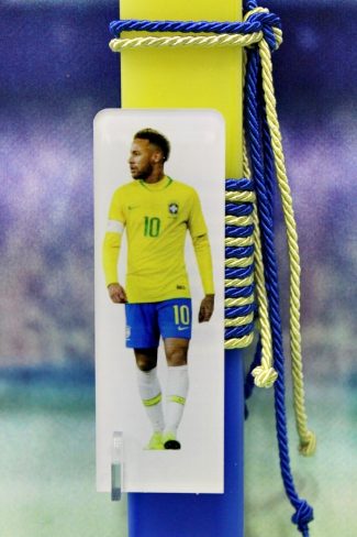 Πασχαλινή λαμπάδα Ποδόσφαιρο Neymar plexiglass