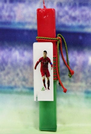 Πασχαλινή λαμπάδα Ποδόσφαιρο Ronaldo plexiglass