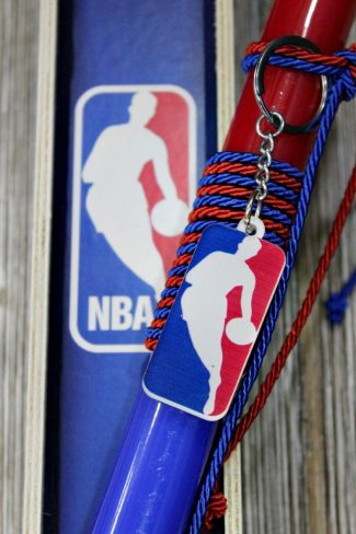 Πασχαλινή Λαμπάδα Μπάσκετ plexiglass NBA Μπρελόκ σετ με ξύλινο κουτί