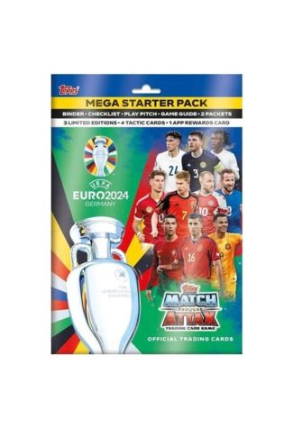 Topps Κάρτες Euro 24 Match Attax - Starter Pack