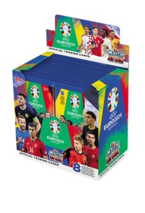 Topps – Match Attax Euro 2024 Κάρτες Booster Display (36 Φακελάκια)