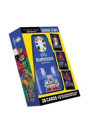 Topps - Match Attax Euro 2024 Shining Stars Κάρτες Mini Tin (31 Κάρτες)