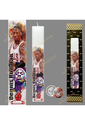 Λαμπάδα Dennis Rodman ΜΠΑΣΚΕΤΜΠΟΛΙΣΤΕΣ - BASKETBALL PLAYERS