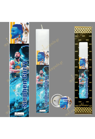 Λαμπάδα Stephen Curry ΜΠΑΣΚΕΤΜΠΟΛΙΣΤΕΣ - BASKETBALL PLAYERS
