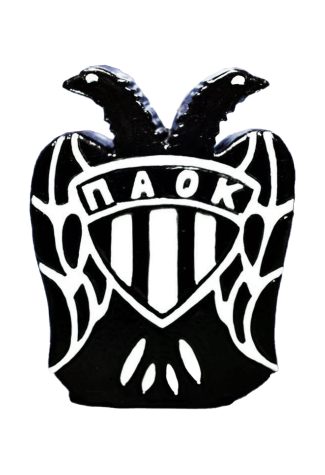 Κερί ΠΑΟΚ δικέφαλος big 15x4x20 εκ.