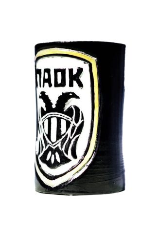 Κερί ΠΑΟΚ σκαλιστό big 10x15 εκ.