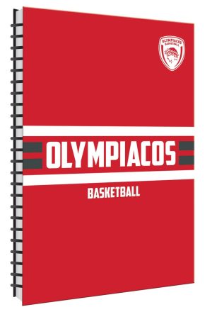Τετράδιο Σπιράλ Α4 2 θεμ. - Ολυμπιακός Μπάσκετ 4