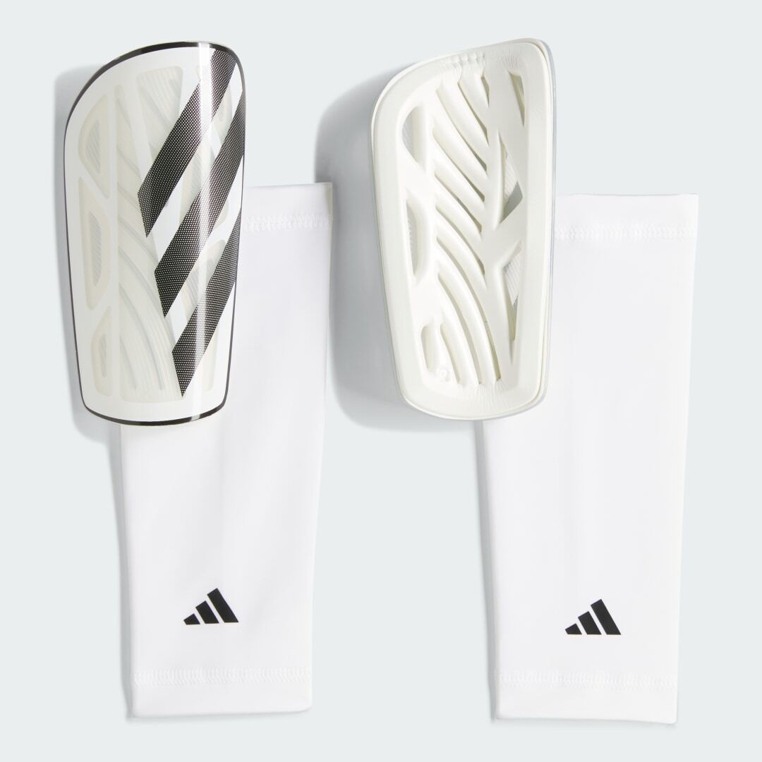 Adidas Tiro League IQ4040 Επικαλαμίδες Ποδοσφαίρου Ενηλίκων Λευκές - Image 5