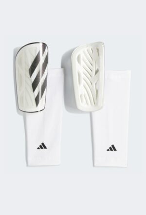 Adidas Tiro League IQ4040 Επικαλαμίδες Ποδοσφαίρου Ενηλίκων Λευκές