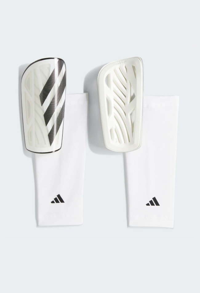 Adidas Tiro League IQ4040 Επικαλαμίδες Ποδοσφαίρου Ενηλίκων Λευκές