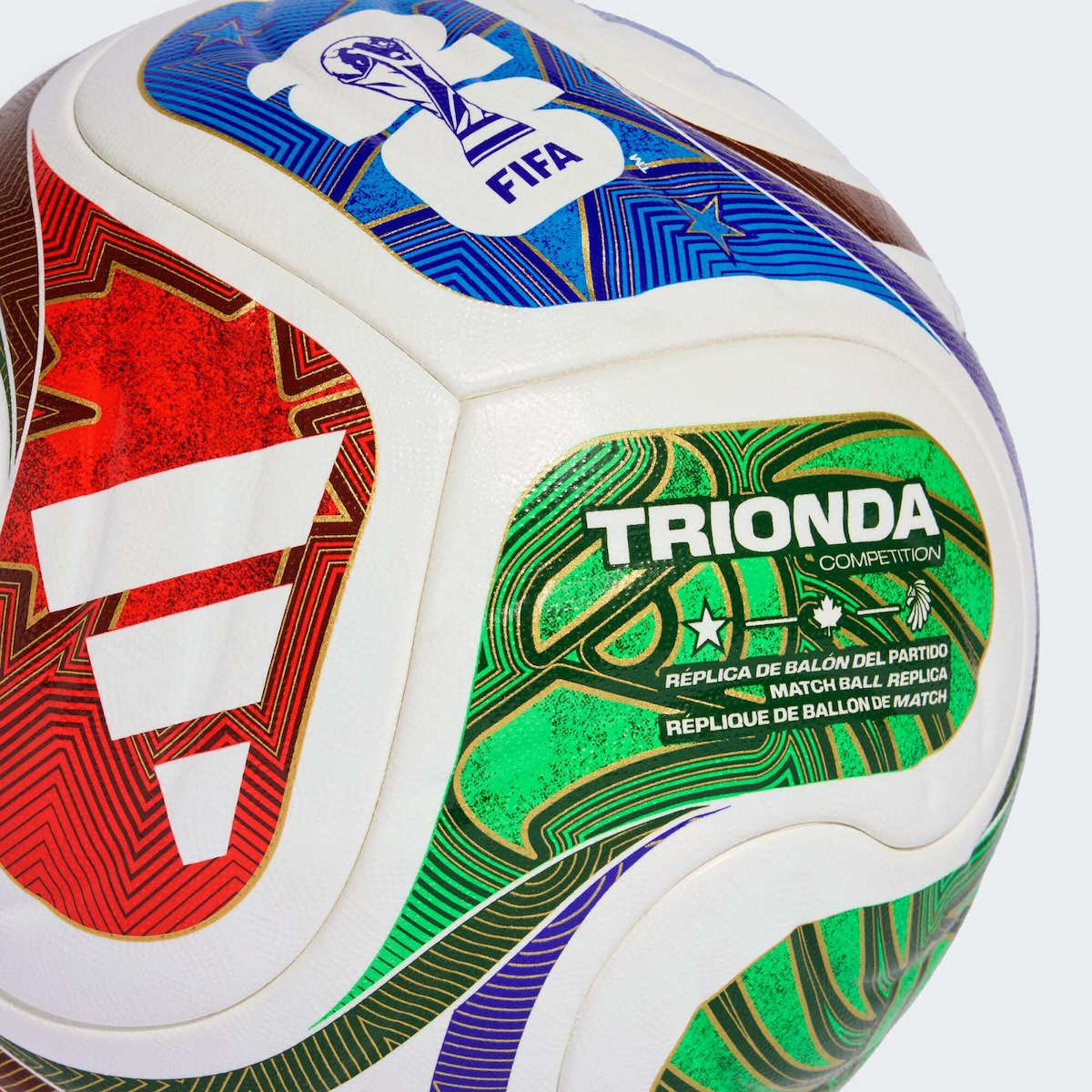 Adidas FIFA World Cup 26 Trionda Competition Μπάλα Ποδοσφαίρου JD8031 - Image 5
