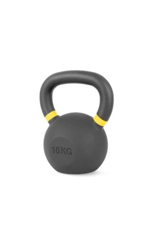 Kettlebell Cast Iron 16 kg - Μαύρο / Κίτρινο