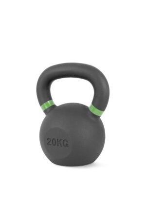Kettlebell Cast Iron 20 kg - Μαύρο / Πράσινο