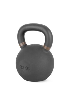 Kettlebell Cast Iron 32 kg - Μαύρο / Καφέ