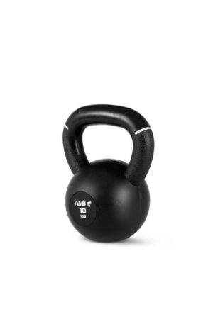 Kettlebell Original Rubber 10 kg - Μαύρο / Λευκό