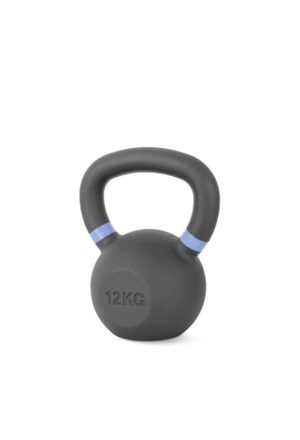Kettlebell Cast Iron 12 kg - Μαύρο / Γαλάζιο