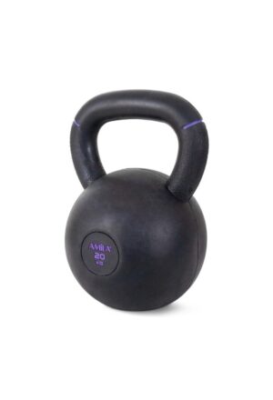 Kettlebell Original Rubber 20 kg - Μαύρο / Μωβ