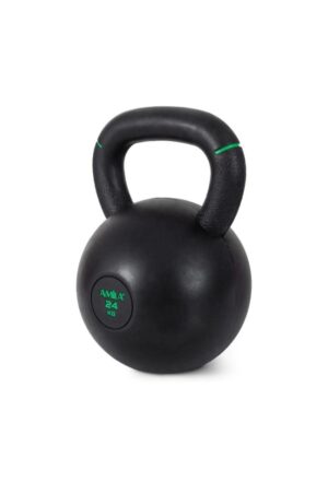 Kettlebell Original Rubber 24 kg - Μαύρο / Πράσινο
