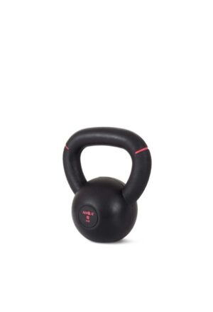 Kettlebell Original Rubber 8 kg - Μαύρο / Ροζ