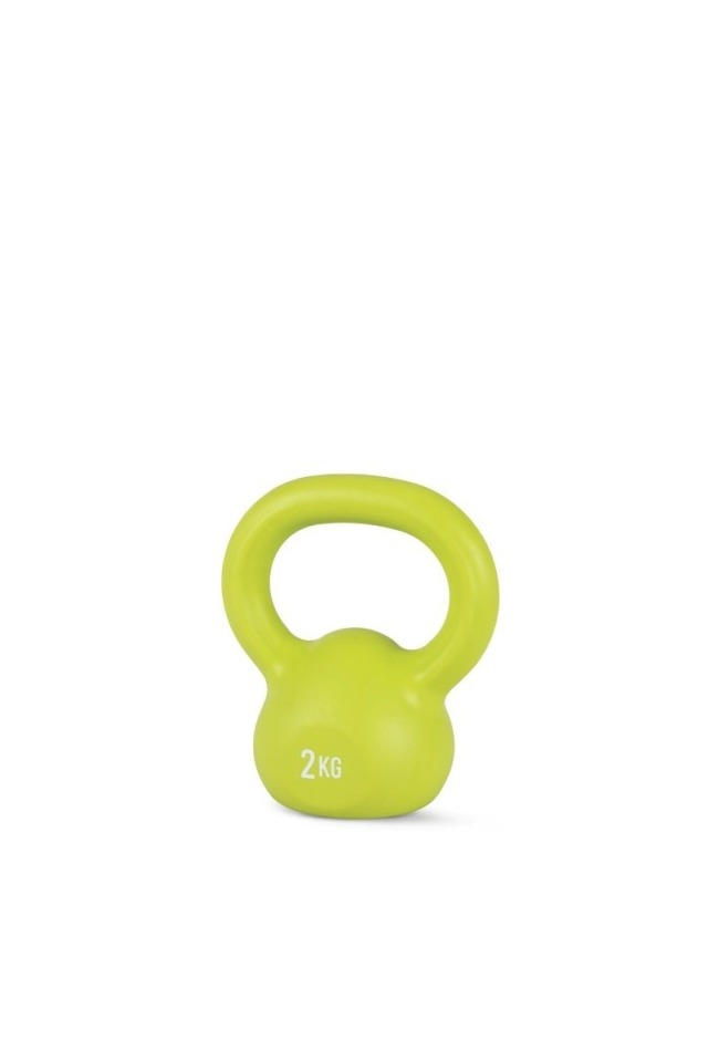 Kettlebell Plastic 2 kg - Κίτρινο