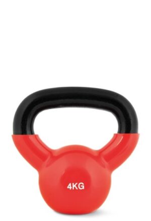 Kettlebell Vinyl Cover 4 kg - Κόκκινο