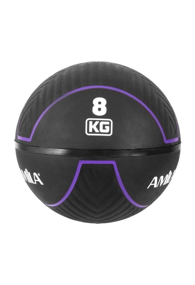 Μπάλα AMILA Medicine Ball HQ Rubber 8Kg