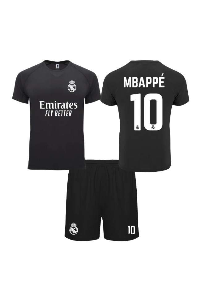 Ποδοσφαιρική εμφάνιση MBAPPE Real Madrid - Black