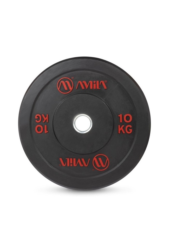 Δίσκος AMILA Black R Bumper Slim 50mm 10Kg