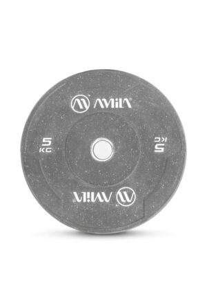 Δίσκος Color Bumper Plate Slim 50 mm 5 kg – Γκρι