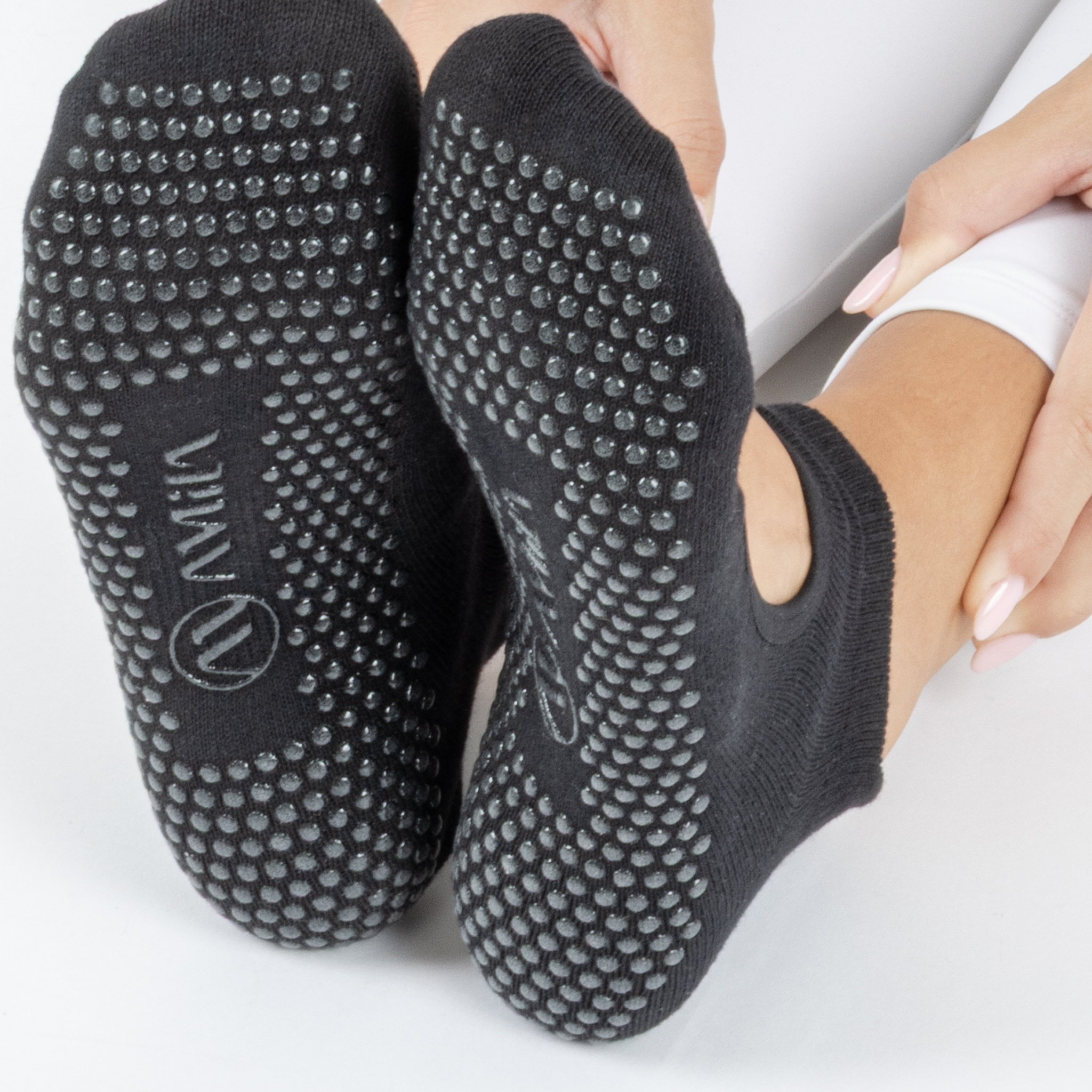 Γυναικείες Κάλτσες Pilates Yoga Balu 35-38 - Image 3
